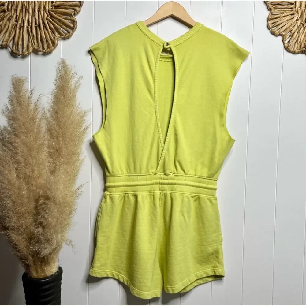 Free People romper cotton jumpsuit shortsie one-piece onesie